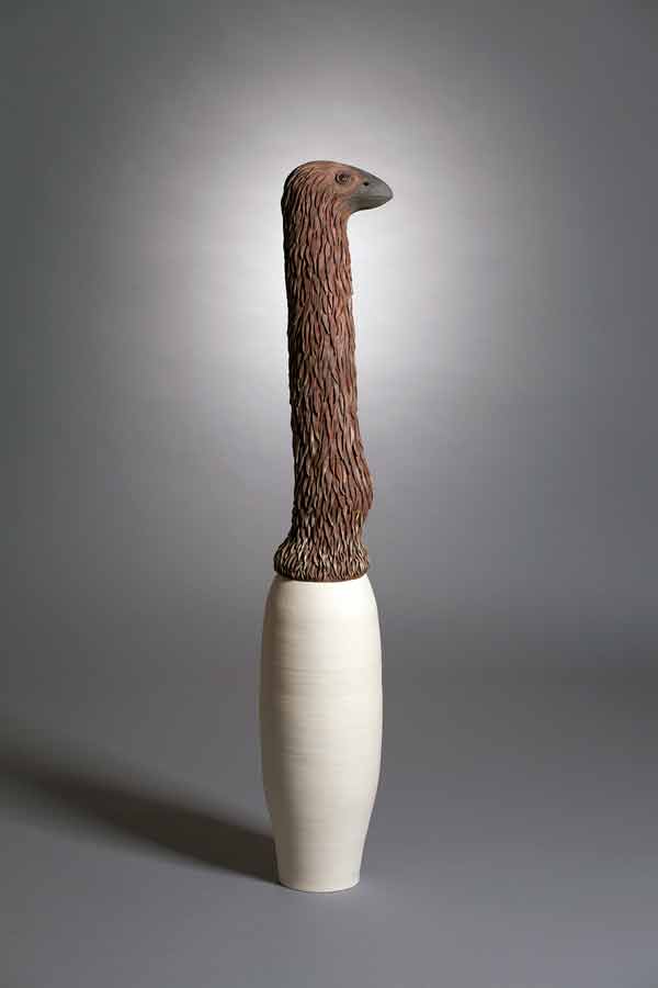 Angela Tier, Whanganui Moa, Stoneware