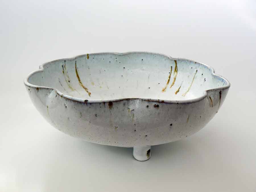 Jack Tilson, Auckland Eight Petal Dish, Stoneware