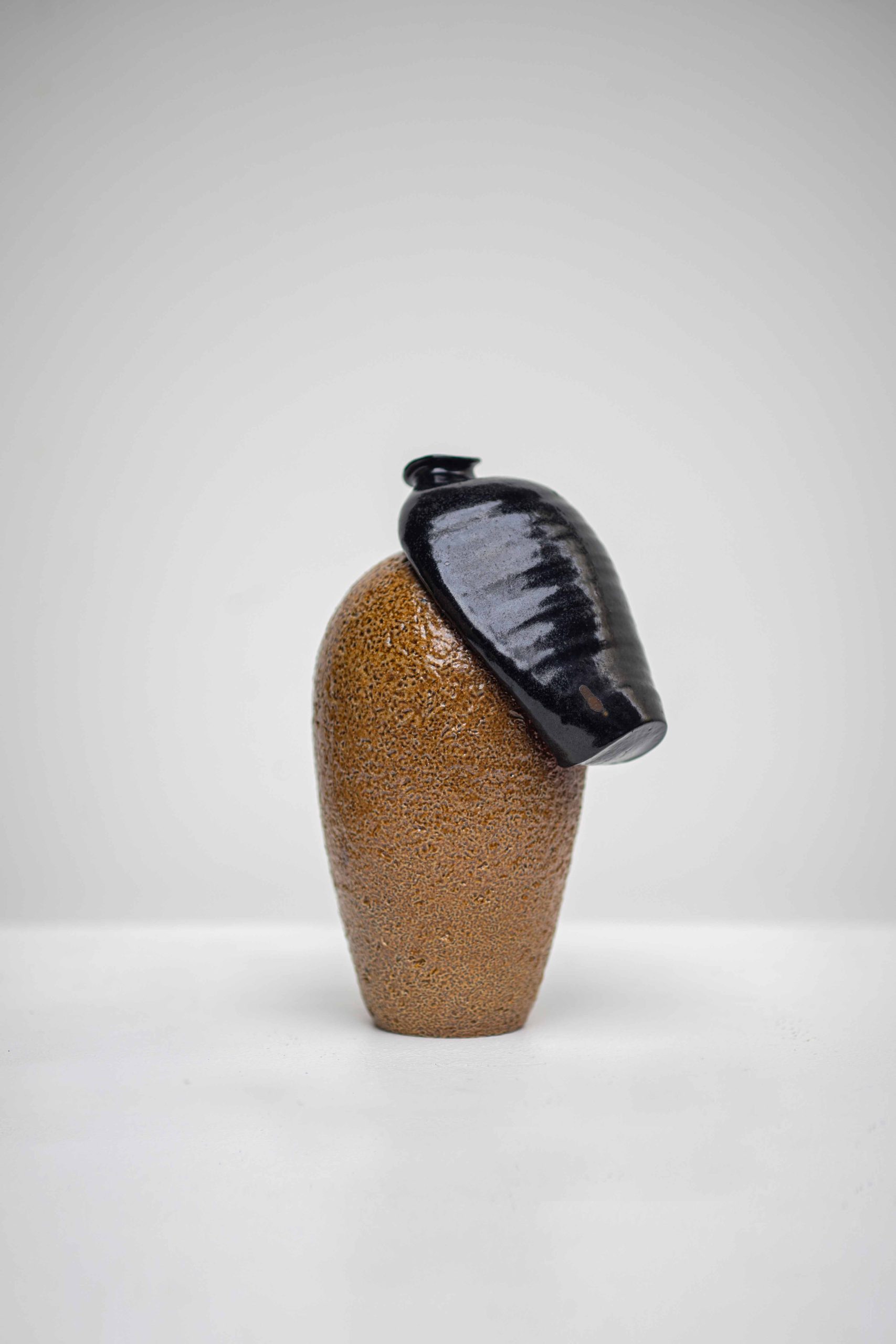 Thomas Baker 5 years working with clay Whakatū / Nelson Bedrock Slumber Party Anagama fired stoneware 210 x 120 x 140
